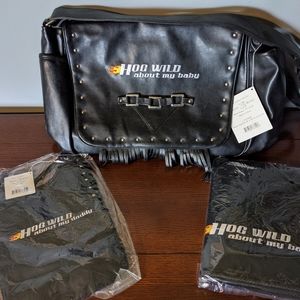 Biker Baby diaper bag